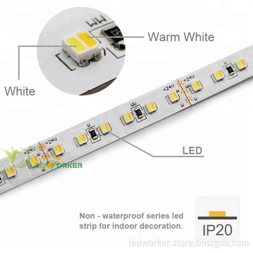 China Supplier DC 12V 24V 220V LED Strip Lights: 60LED, 120LED, 3014, 5630, 2835 White